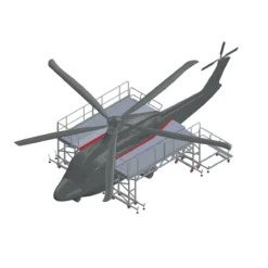 Arbetsplattform Helikopter<Stallningsprodukter Sale