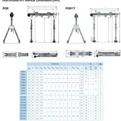Bockkran 400kg Porta Gantry Rapide<Irudek Sale