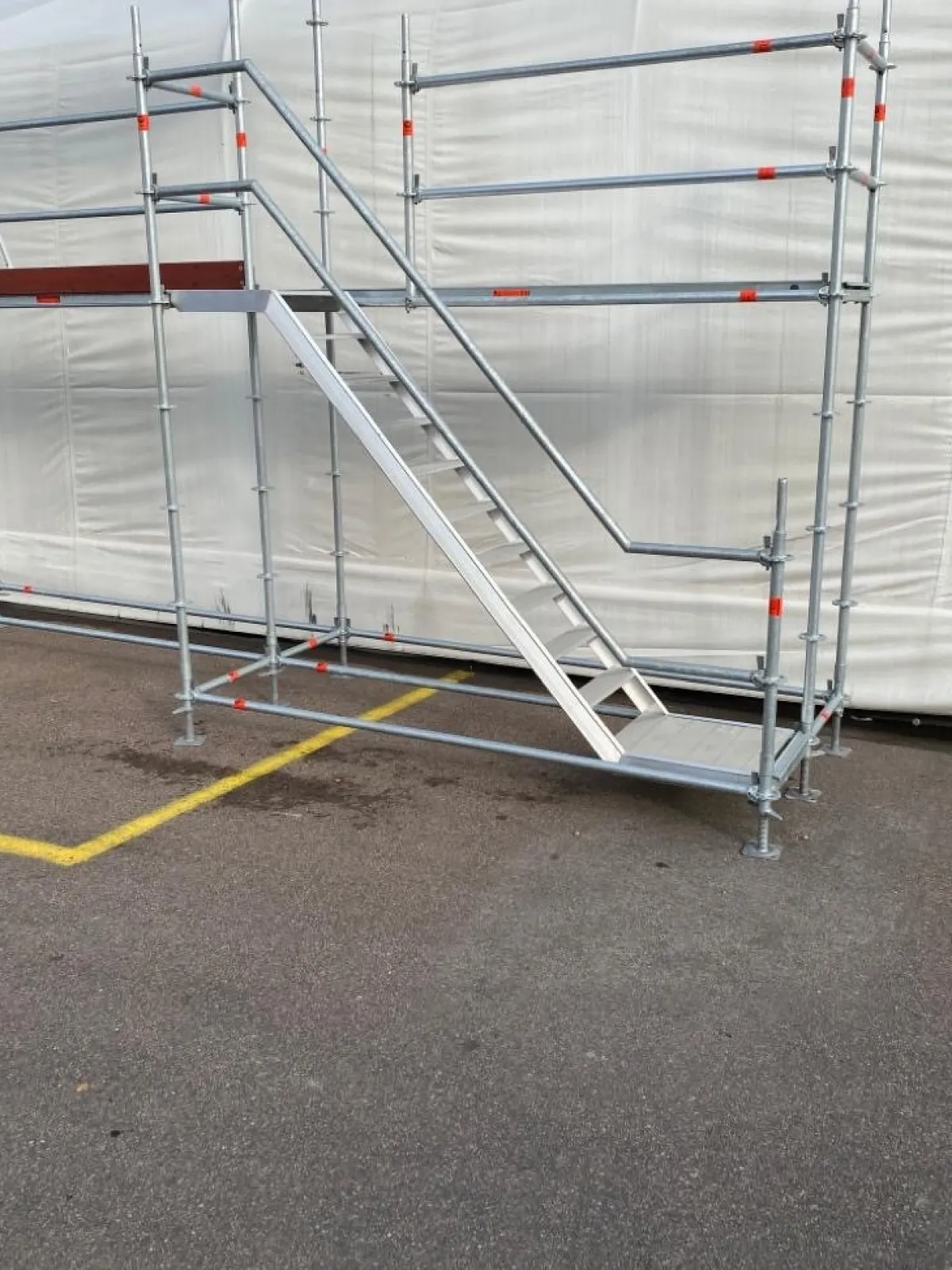 Byggställning modul stål 3x4 m<MJ-Gerust Discount