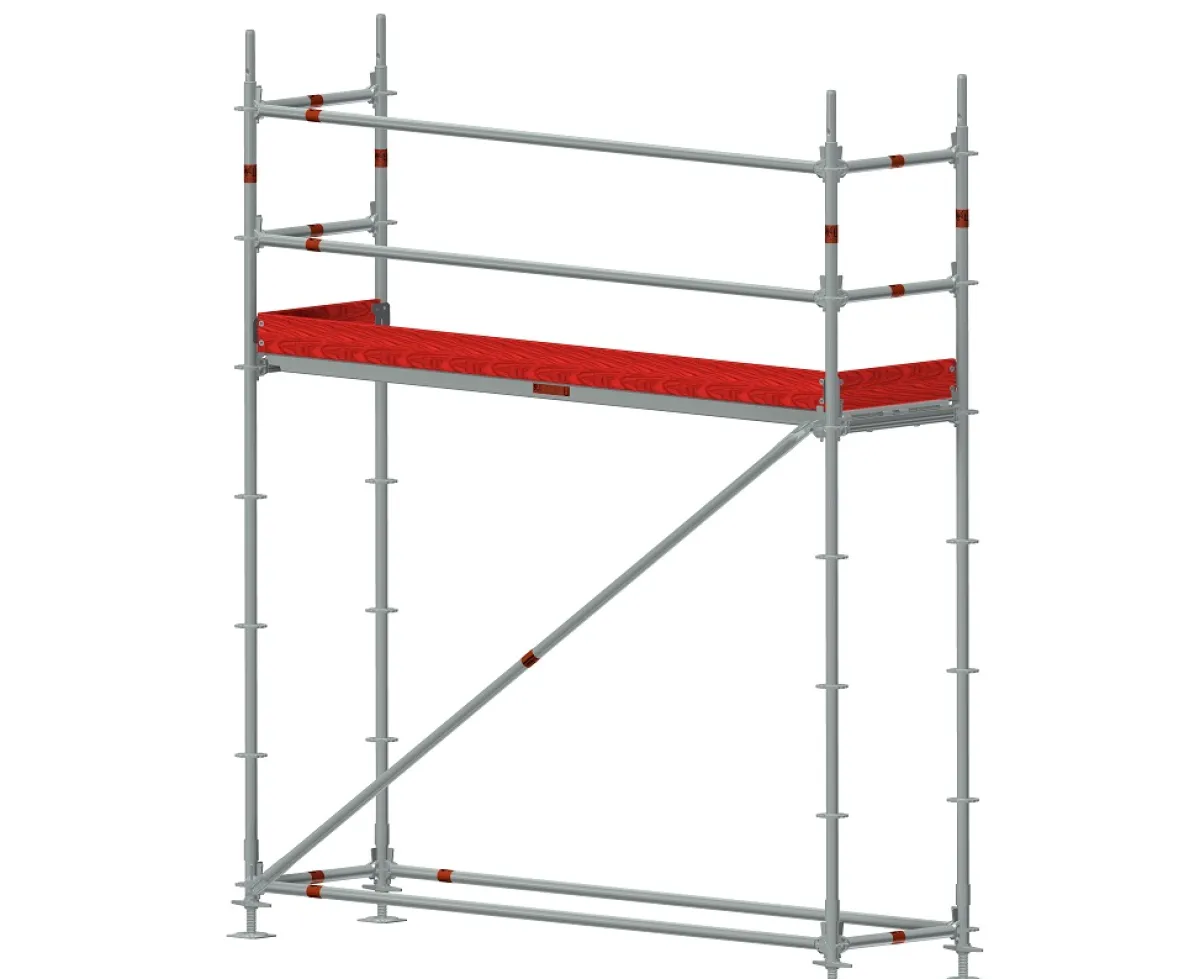Byggställning modul stål 3x4 m<MJ-Gerust Discount