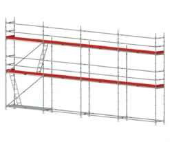 Byggställning modul stål 12x6 m<MJ-Gerust Hot