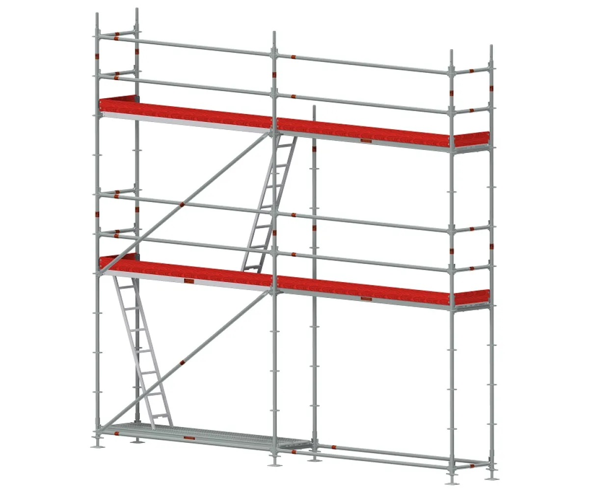 Byggställning modul stål 6x6 m<MJ-Gerust Sale
