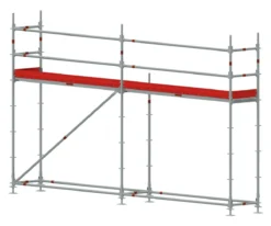 Byggställning modul stål 6x4 m<MJ-Gerust Best