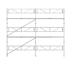Byggställning RAM ALU 6x6 m<MJ-Gerust Hot