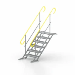 Byggtrappa 100cm 6 steg komplett 2 räcken<TLC Best