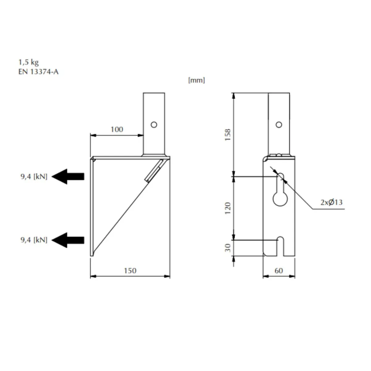Fasadkonsol 1223<COMBISAFE New
