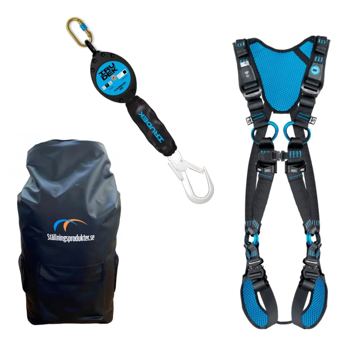 Fallskyddskit med ställningsblock Premium<Irudek Sale