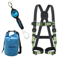 Fallskyddskit Stretch med block<Irudek Discount