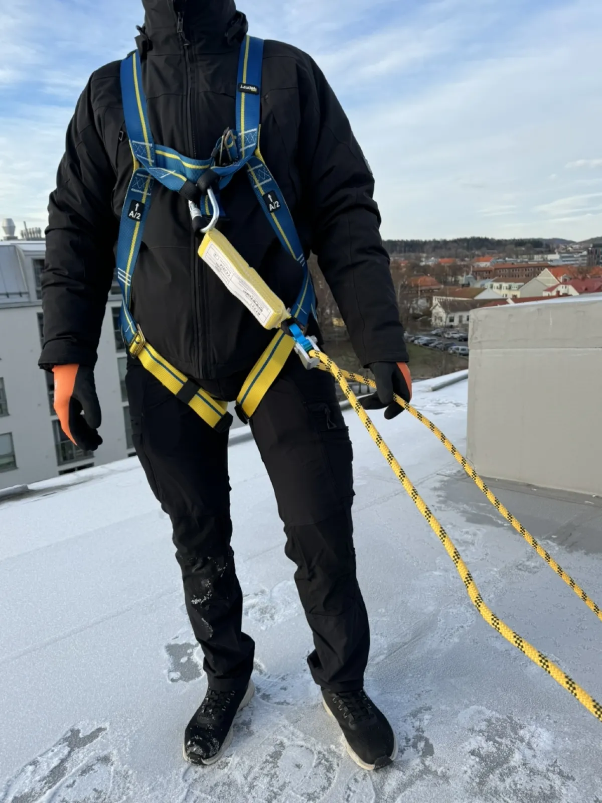 Fallskyddspaket för tak- & snöarbete<Irudek Discount