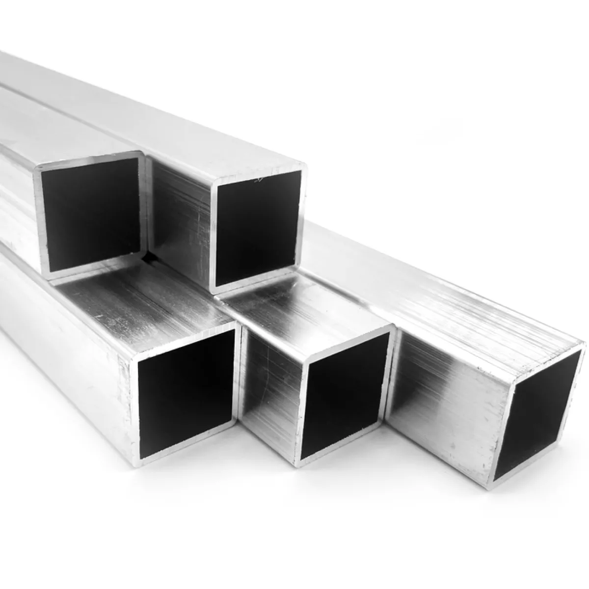 Fyrkantsrör Aluminium 40 x 40 mm<Lunado Best