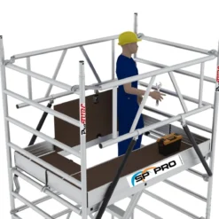 Hantverkarställning bred med trappa ProTube<SP PRO Online