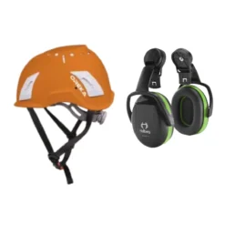 Hjälm + Hörselkåpa<Irudek Outlet