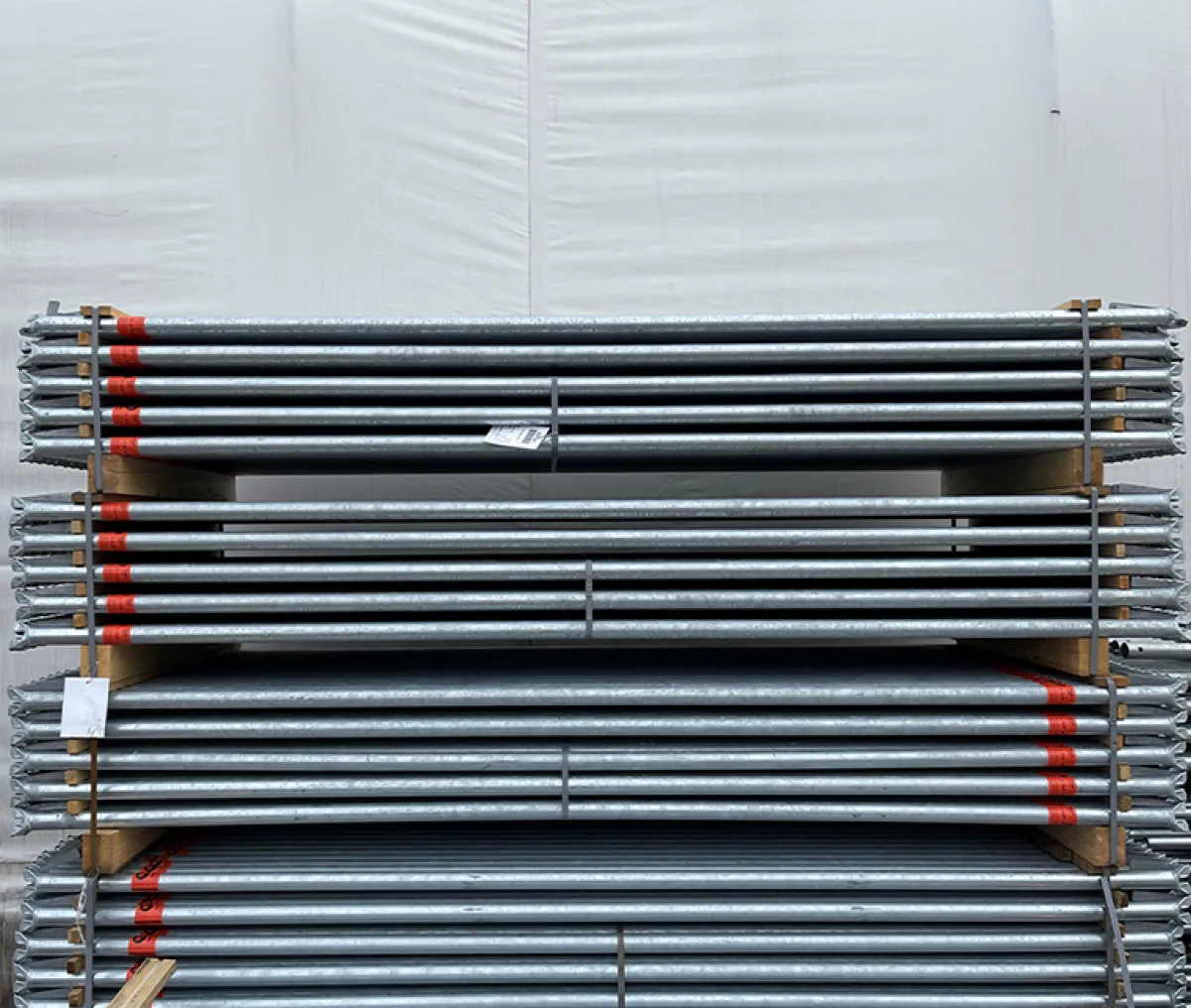 Horisontalstag modul stål 100-Pack<MJ-Gerust New