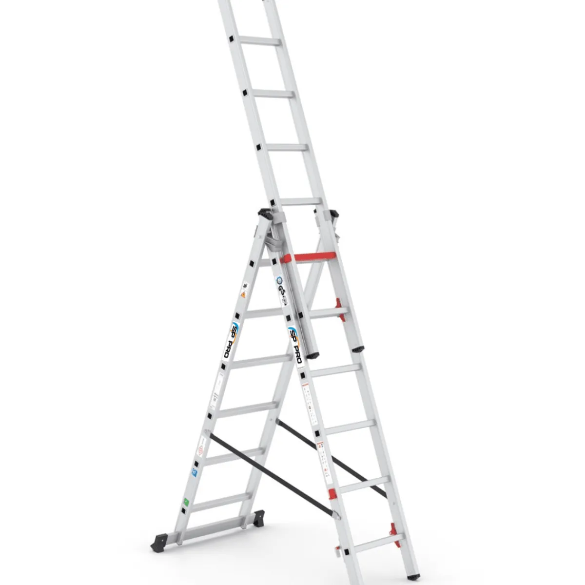 Kombistege 4,1m 3-delad<SP PRO Hot