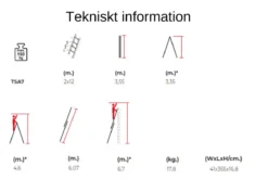 Kombistege 6m 2-delad<SP PRO New