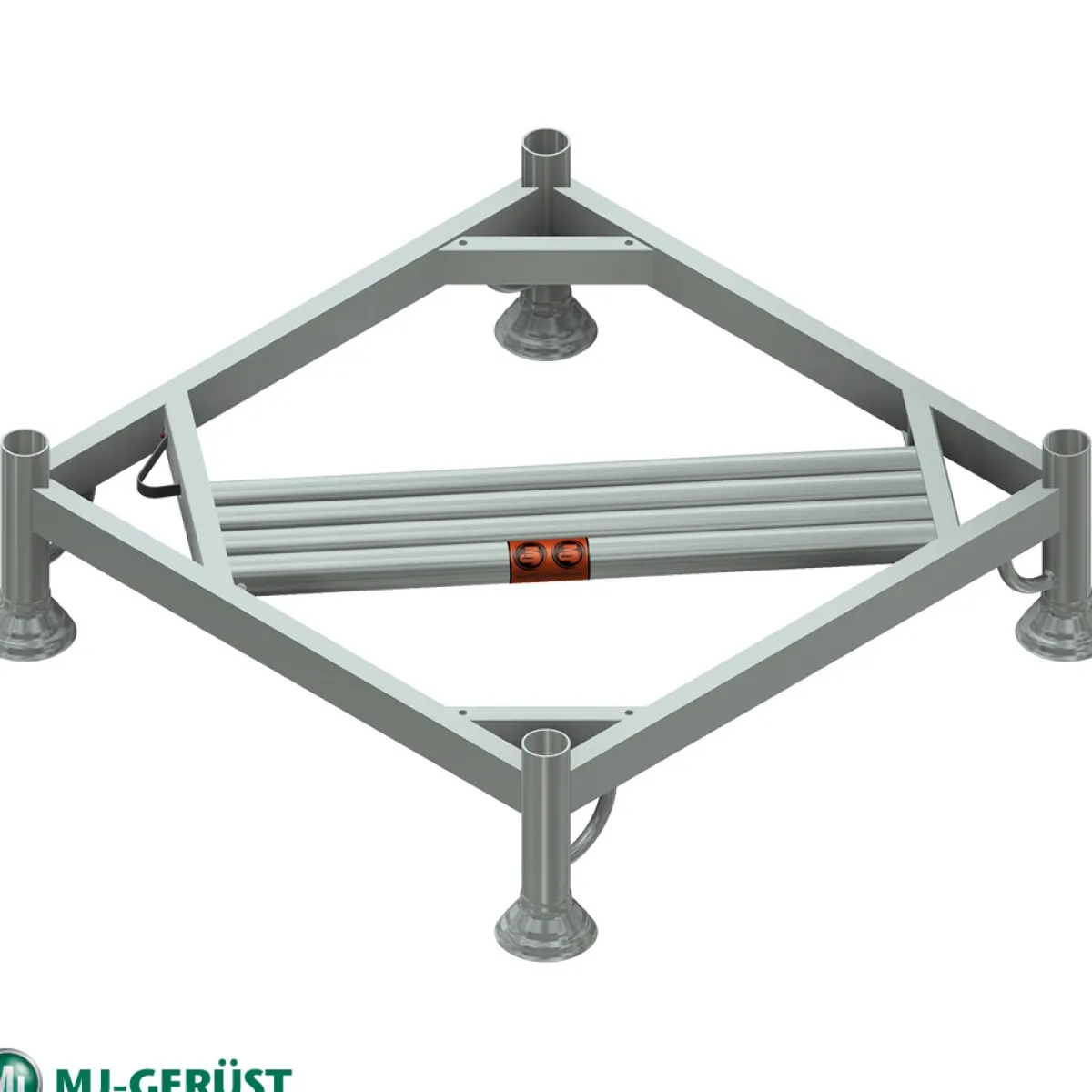 Materialhäck 0.85 x 0.85 m<MJ-Gerust Clearance