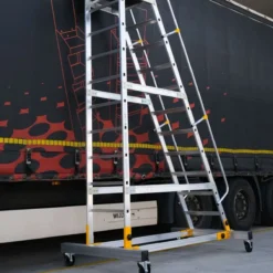 Mobil arbetsplattform enkel 3m<SP PRO Discount