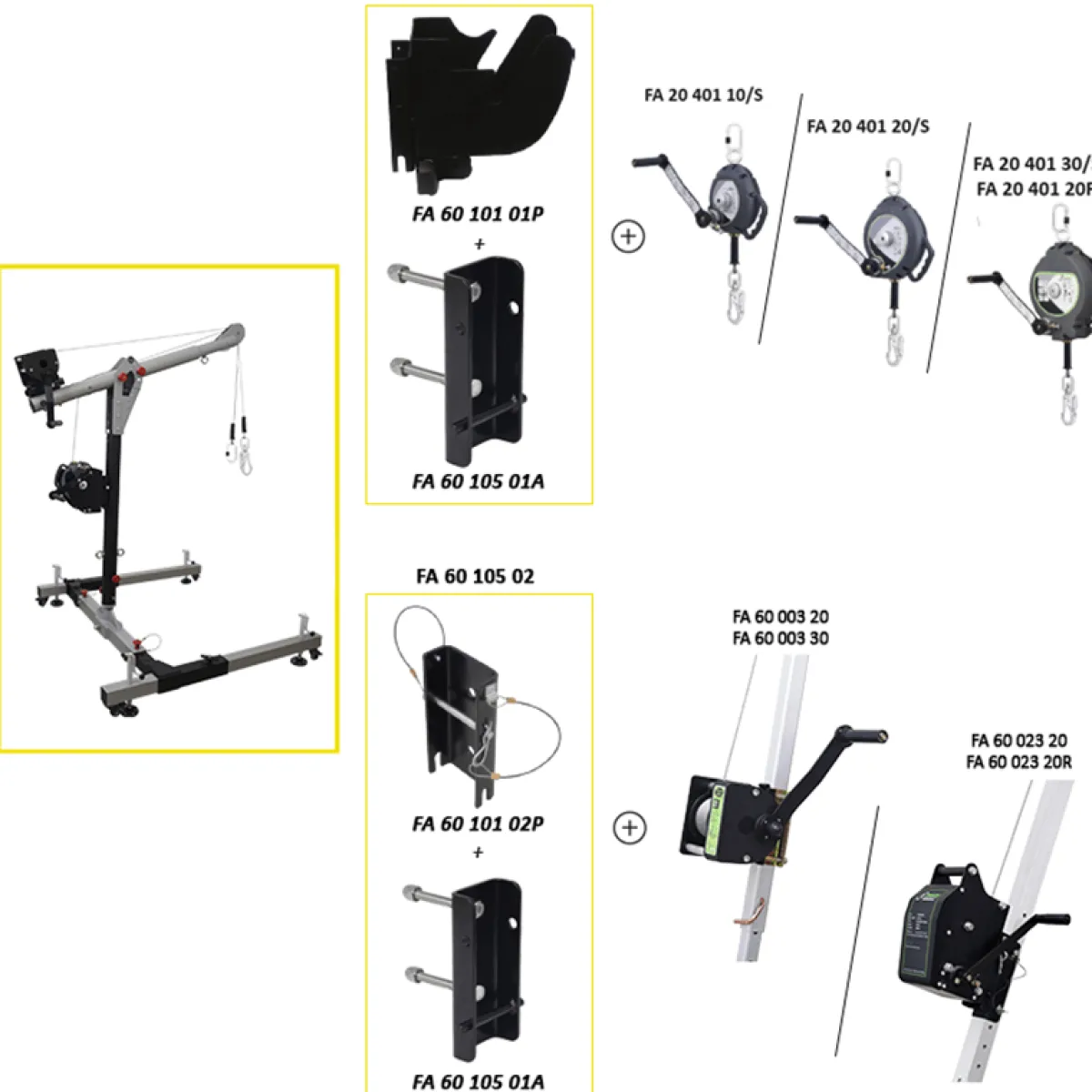 Mobil H-Förankringspunkt Davit<KRATOS Sale