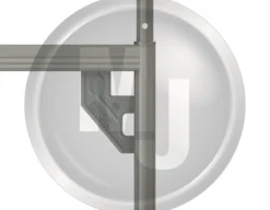 Monteringsram Stål 1.09 m<MJ-Gerust Discount