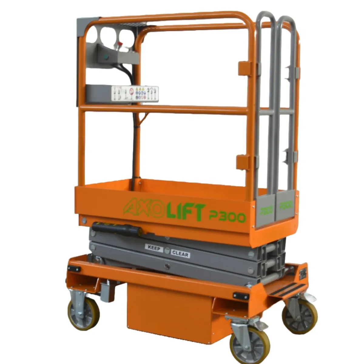 Pelarlift 4,95m Halv-Elektrisk<AXOLIFT New