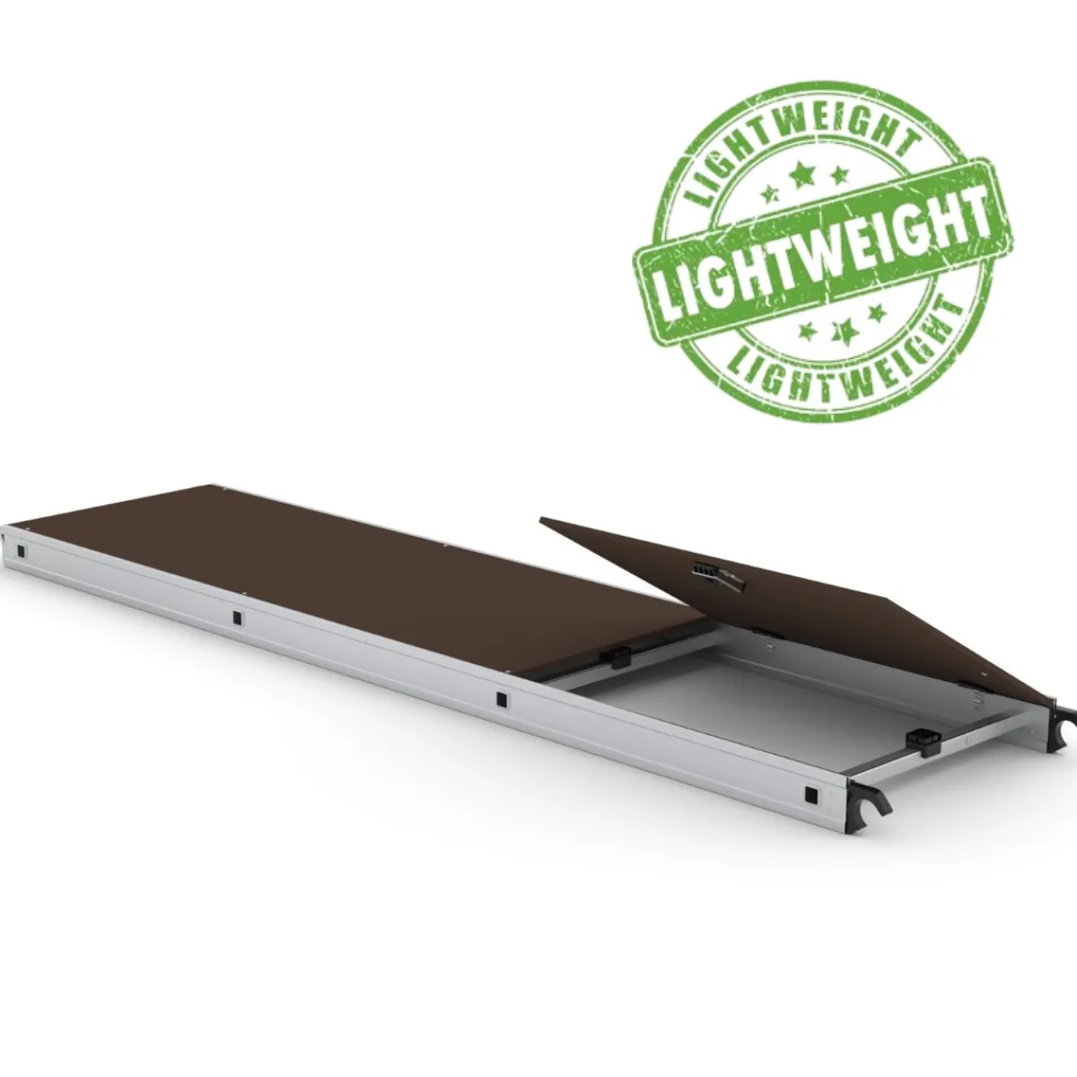 Plattform Komposit med lucka 250cm<SP PRO