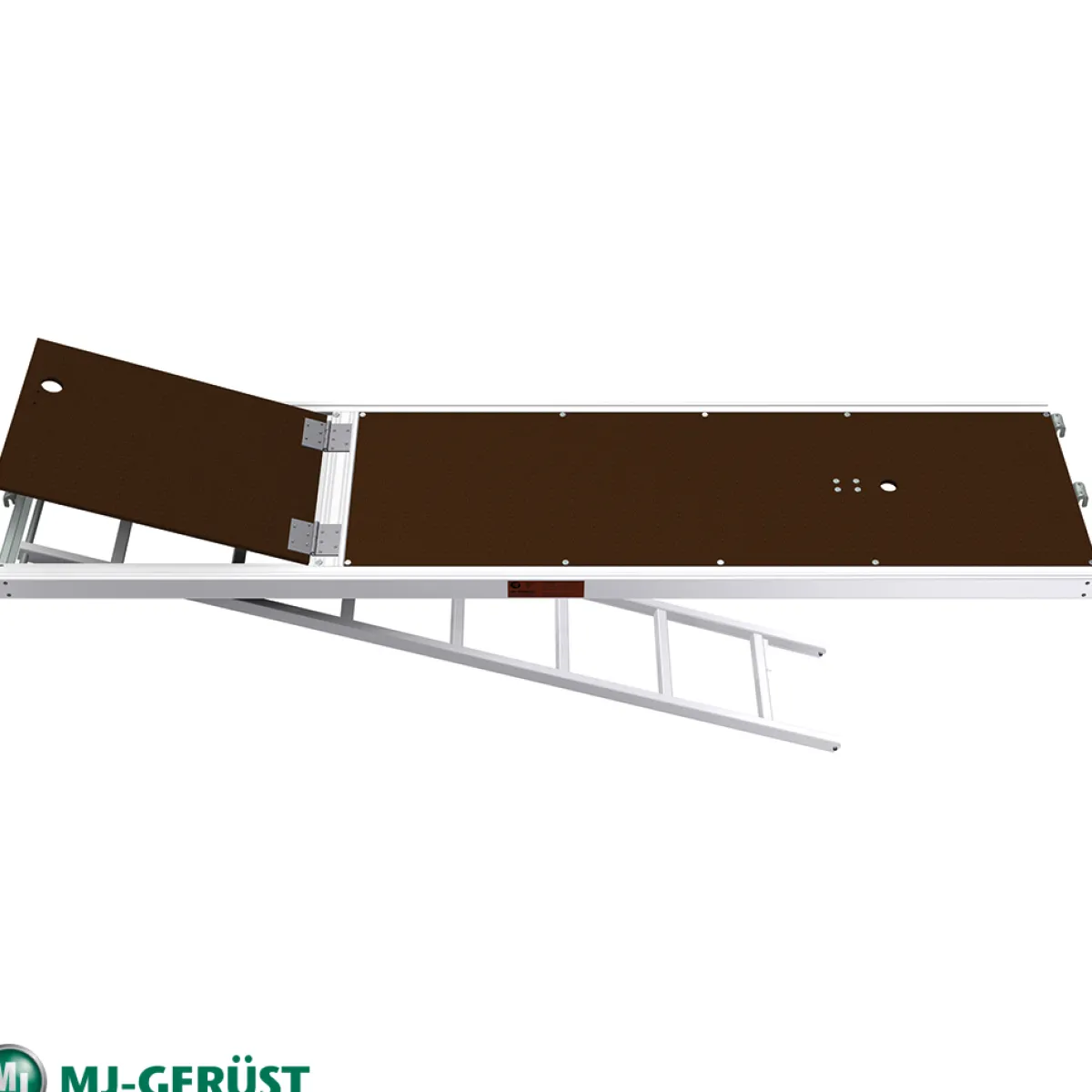 Plattform plywood med stege 0.61 m<MJ-Gerust New