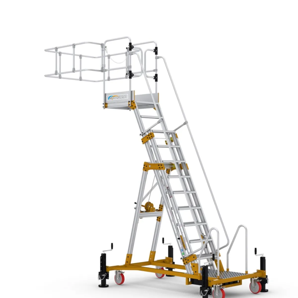 Plattformstrappa Justerbar 3,05-4,05m<SP PRO