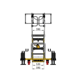 Plattformstrappa Justerbar 1,5-2m<SP PRO Online