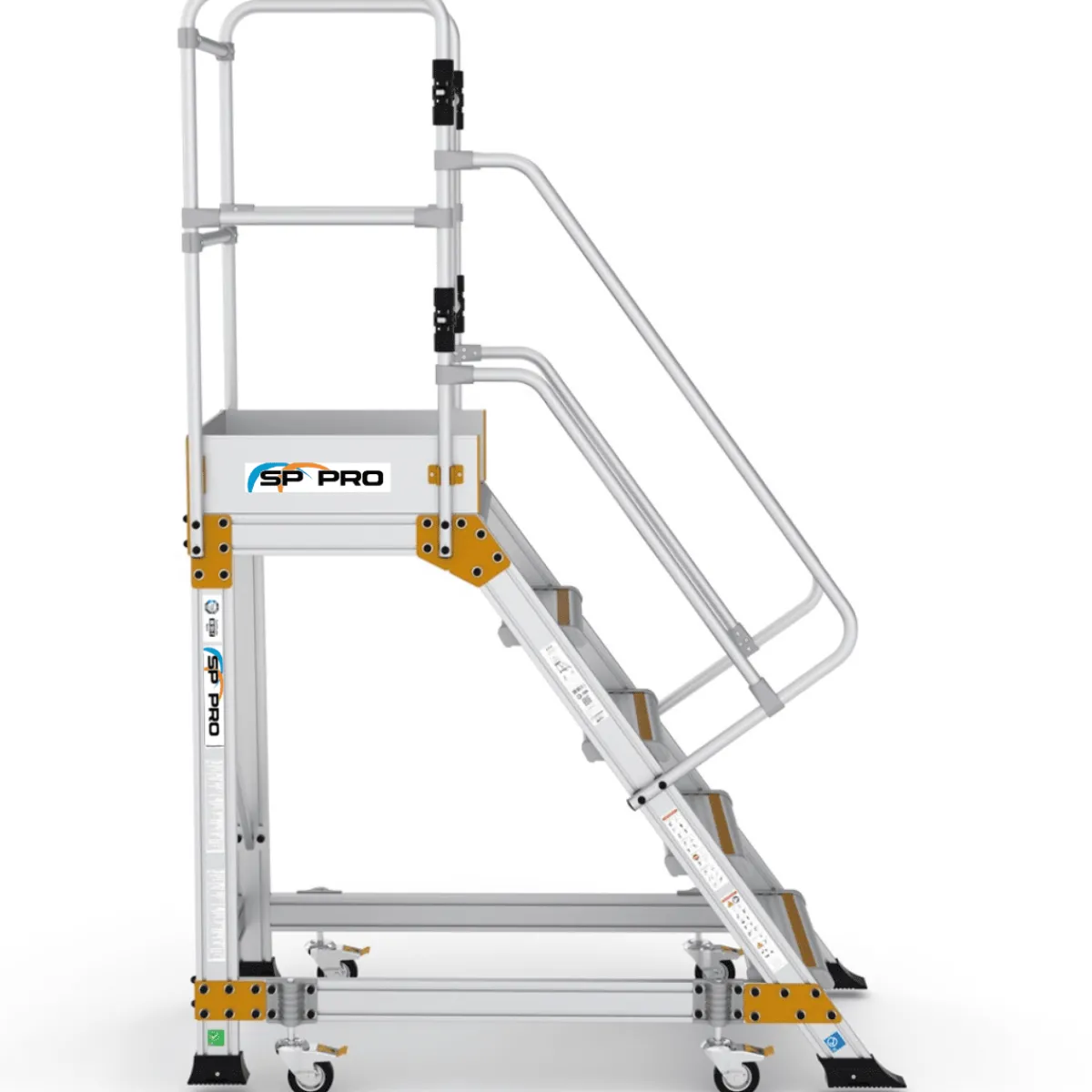 Plattformstrappa 1,25m Automatisk Låsning<SP PRO