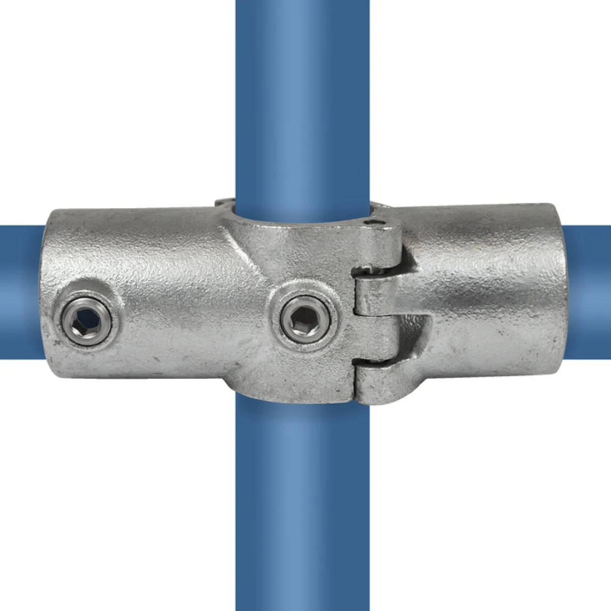 Rörkoppling 4-vägs öppningsbar 48,3mm<LUNADO Hot