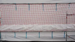 Skyddsräckesnät Värmetålig sparklist 1,5 x 10m<Technologica Clearance
