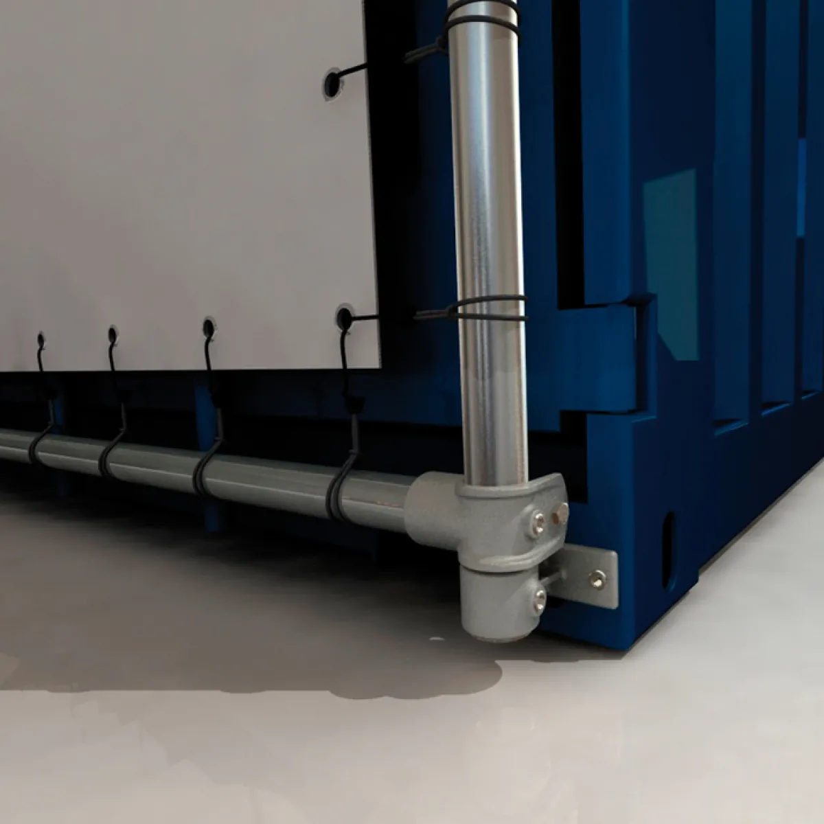 Skyltställ Container Kortsida<Lunado Hot