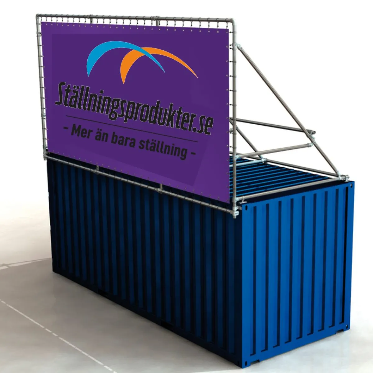 Skyltställ Container Ovansida<Lunado Online