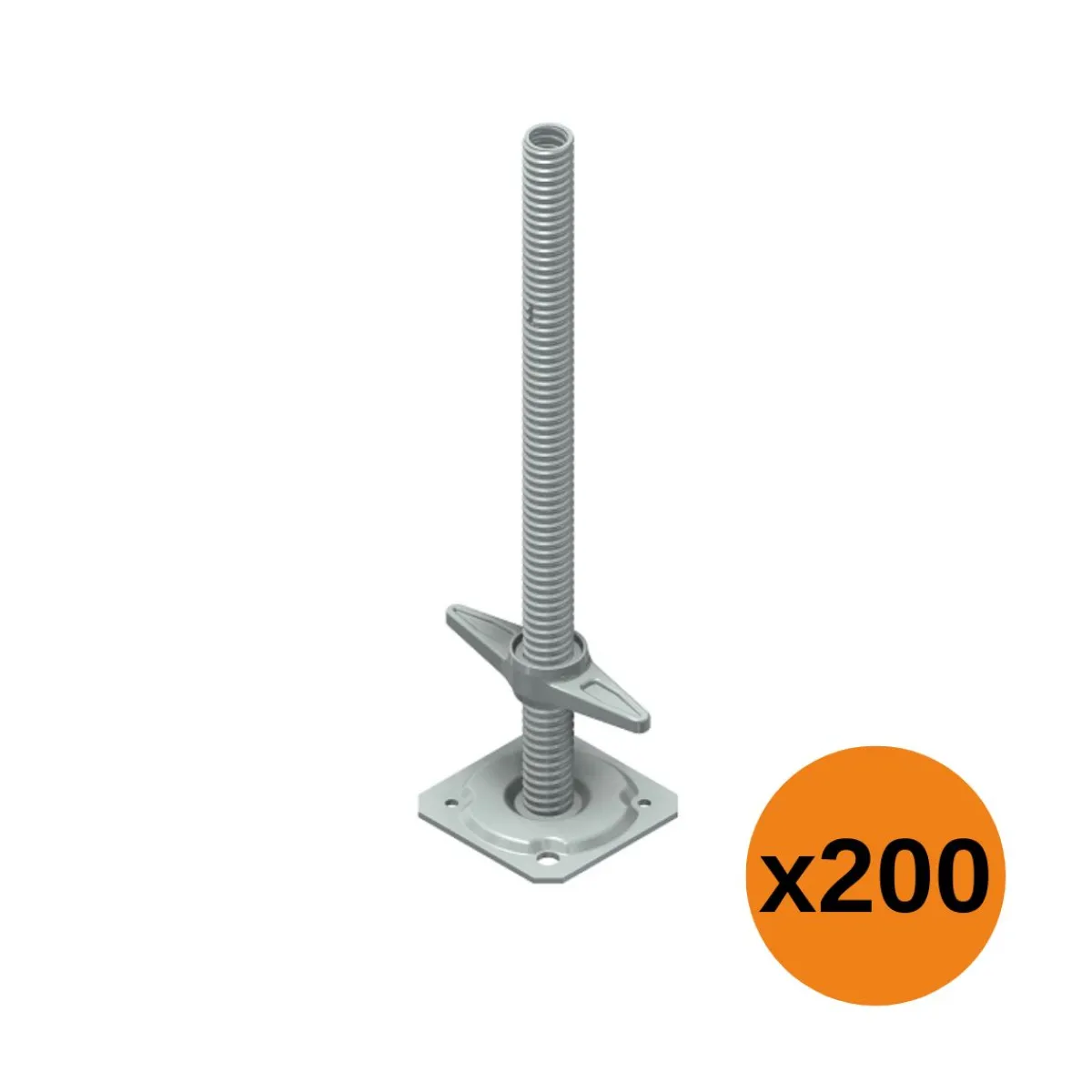 Ställningsfot Stål 0,78m 200-pack<MJ-Gerust New