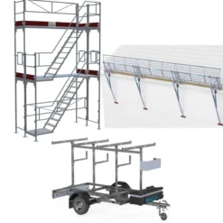 Ställningstrailer med SGS + Trapptorn<ASC Online