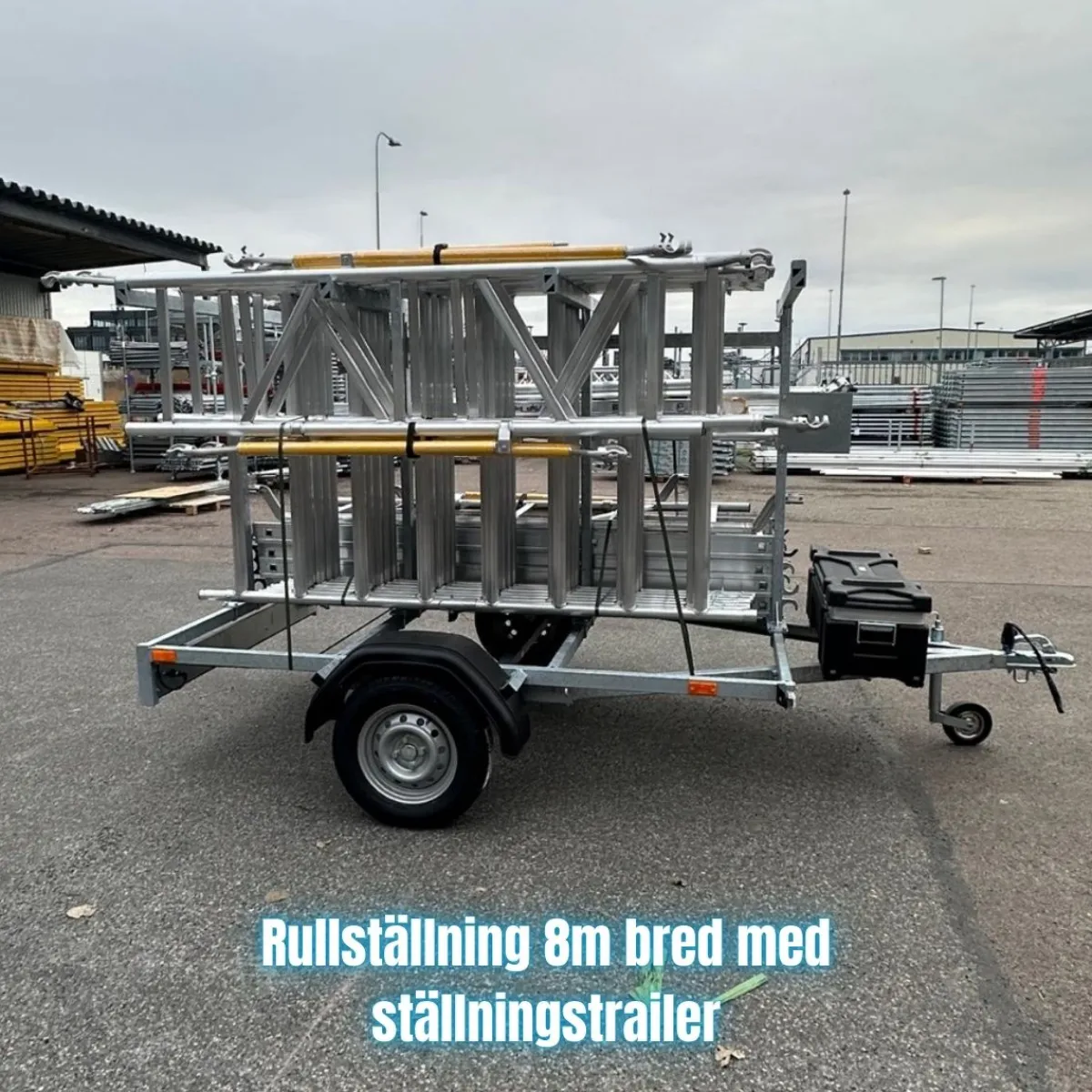 Ställningstrailer Rullställning bred ULTRA<SP PRO Best