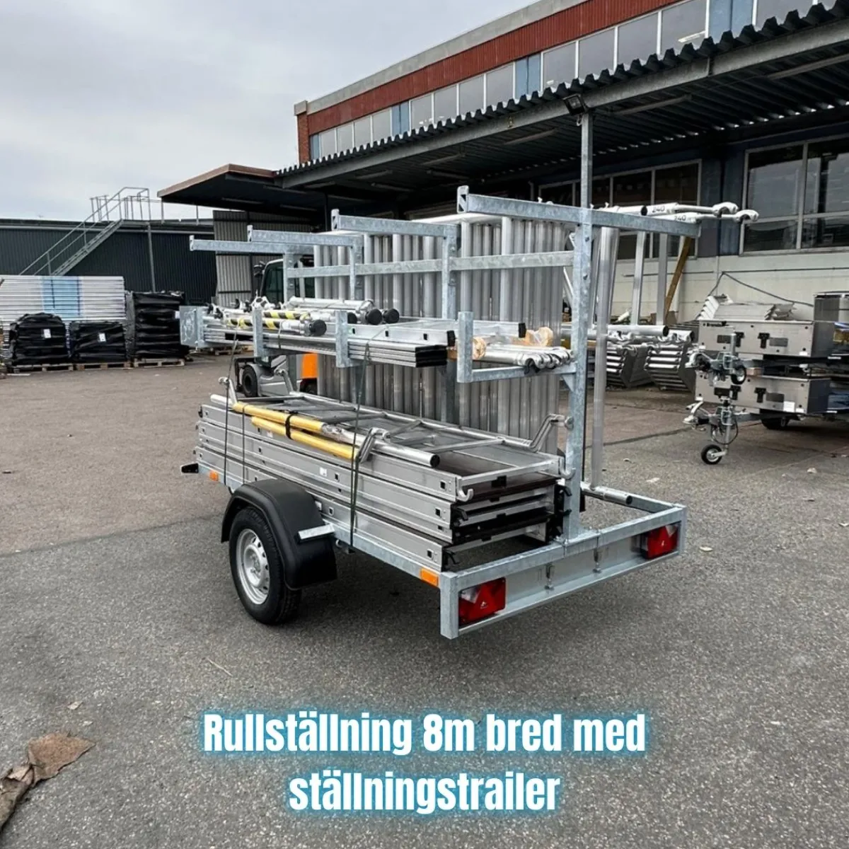 Ställningstrailer Rullställning bred ULTRA<SP PRO Best