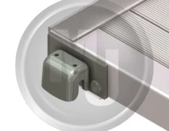 Ställningstrappa Aluminium 1.00 m<MJ-Gerust Hot
