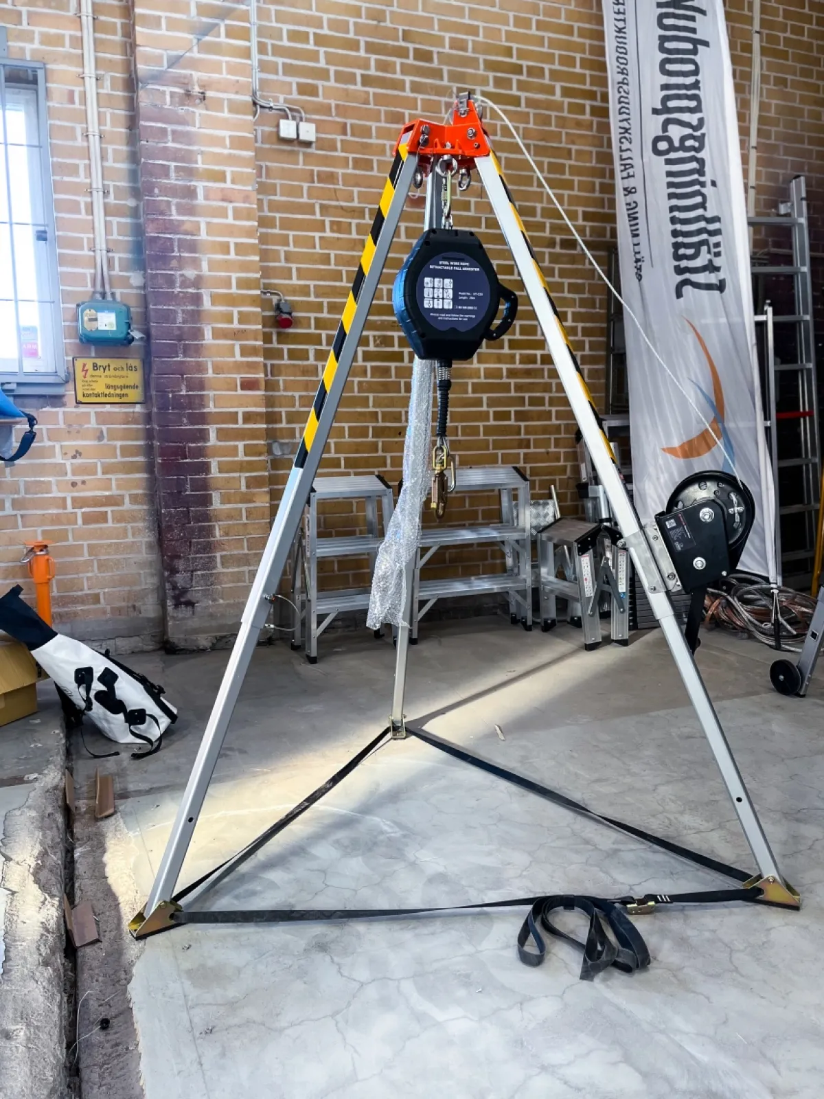 Tripod för nedfirning paket 20m Easy<HOATER