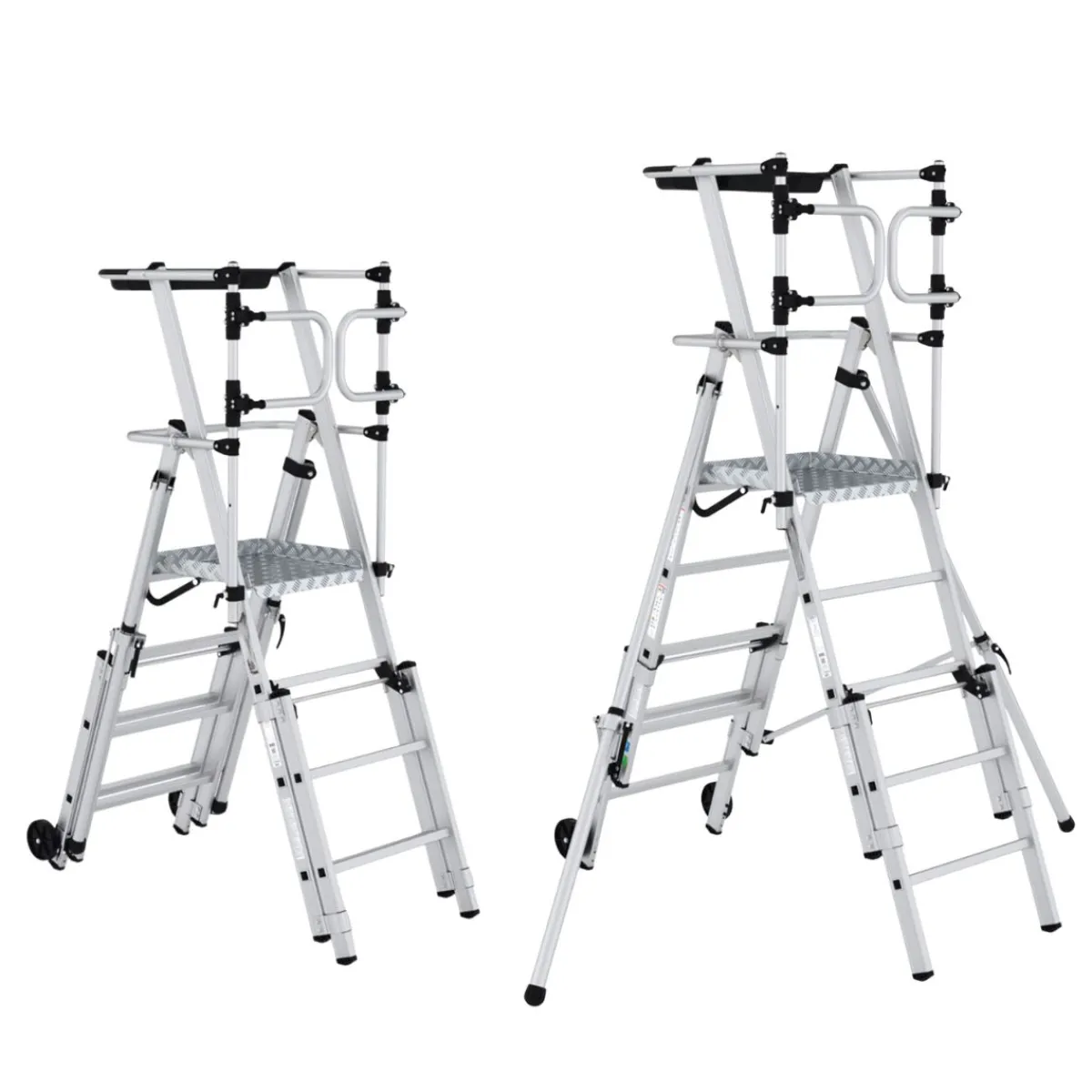 Vikbar teleskopisk arbetsplattform 1,05-1,3m<SP PRO Clearance