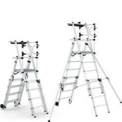 Vikbar teleskopisk arbetsplattform 1,31-1,83m<SP PRO Online