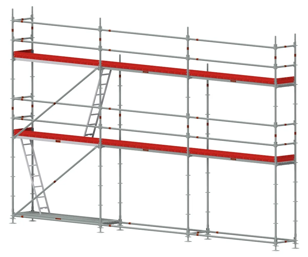 Villapaket modul stål 50m² (2,57m fack)<MJ-Gerust Best