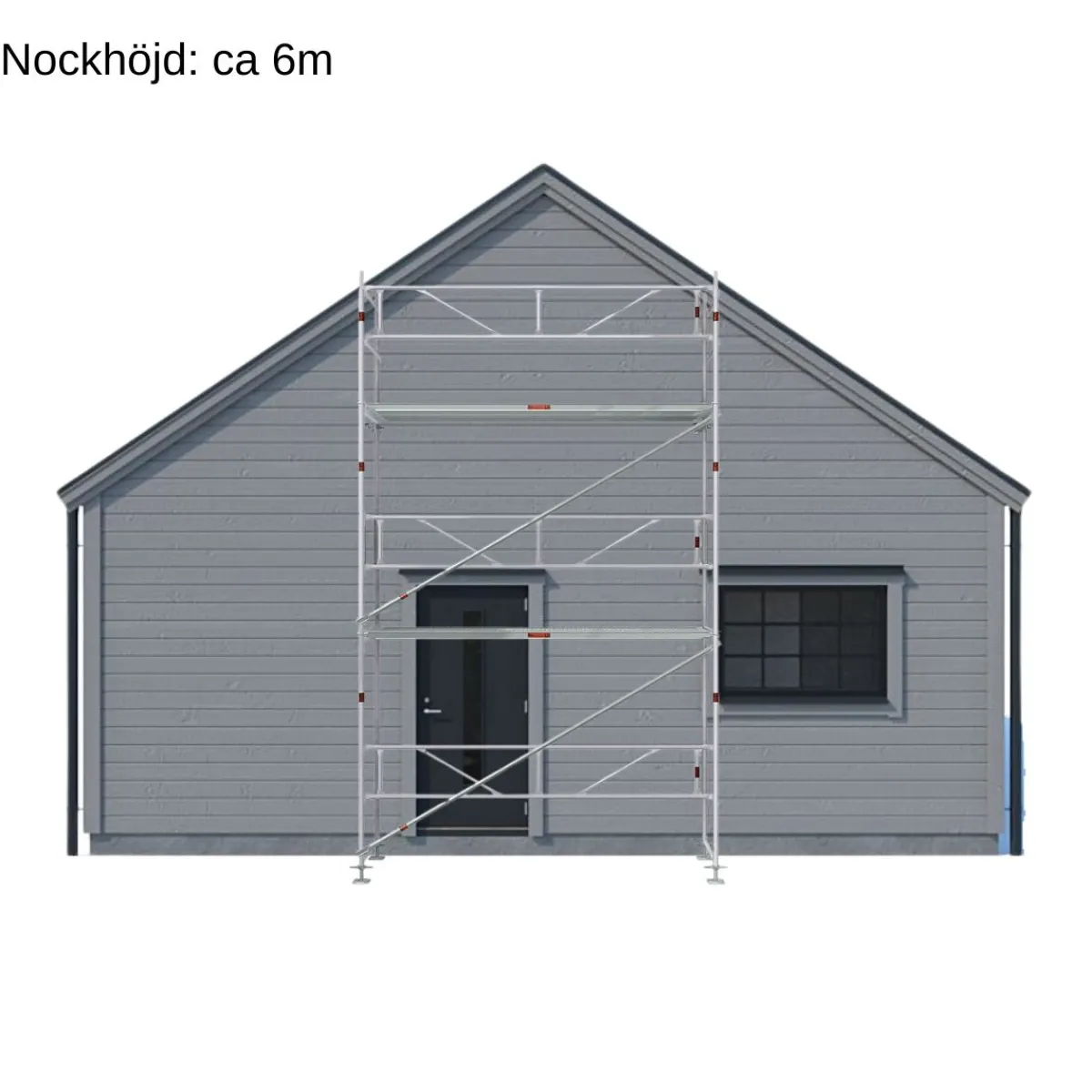 Villapaket ramställning ALU 28m²<MJ-Gerust Online