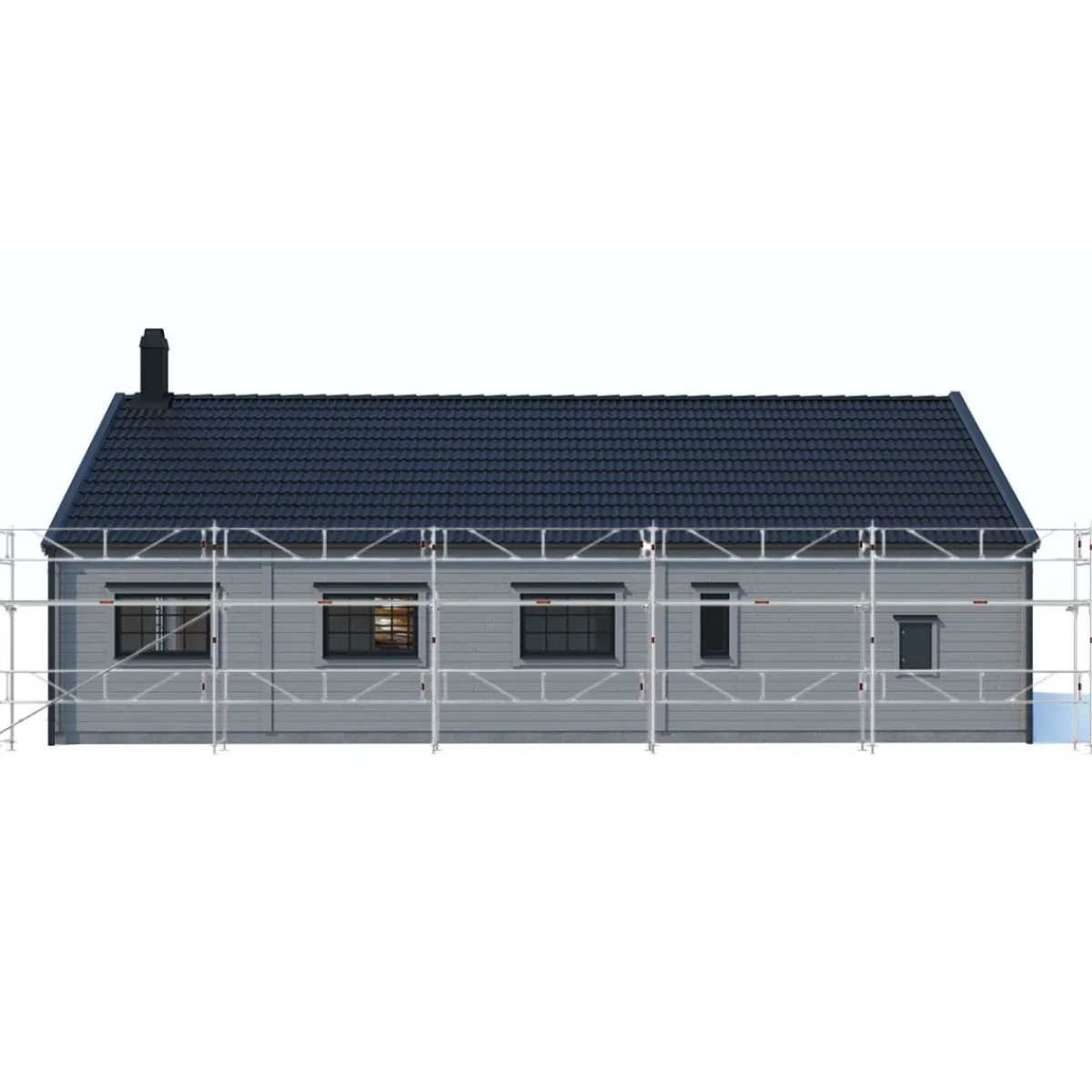 Villapaket ramställning ALU 60m²<MJ-Gerust Sale
