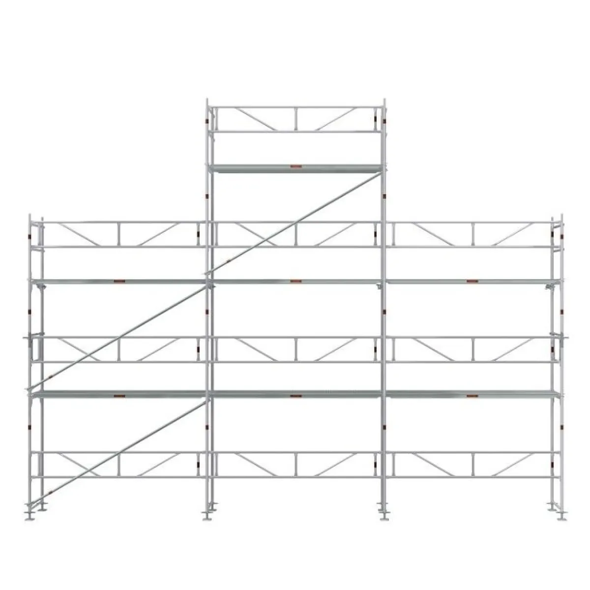 Villapaket ramställning ALU 60m²<MJ-Gerust Sale