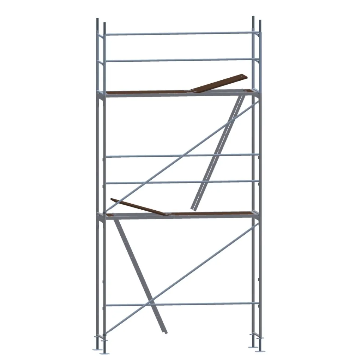 Villapaket ramställning STÅL 28m²<MJ-Gerust Clearance