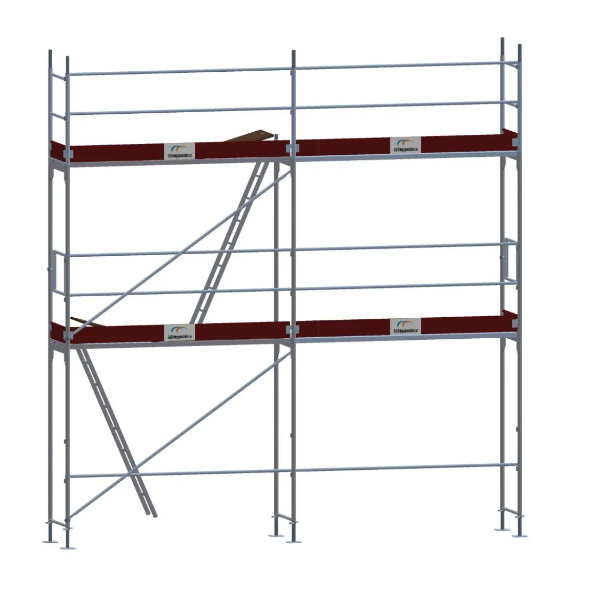 Villapaket ramställning STÅL 40m²<MJ-Gerust Clearance