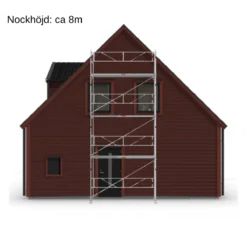 Villapaket ramställning STÅL 40m²<MJ-Gerust Clearance