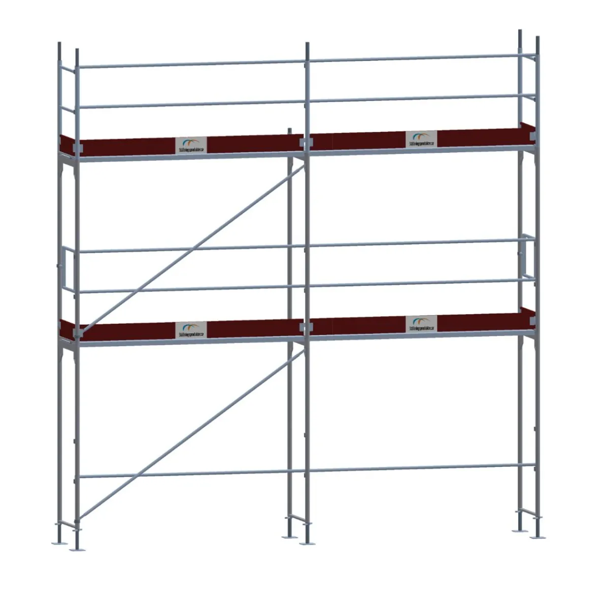 Villapaket ramställning STÅL 40m²<MJ-Gerust Clearance